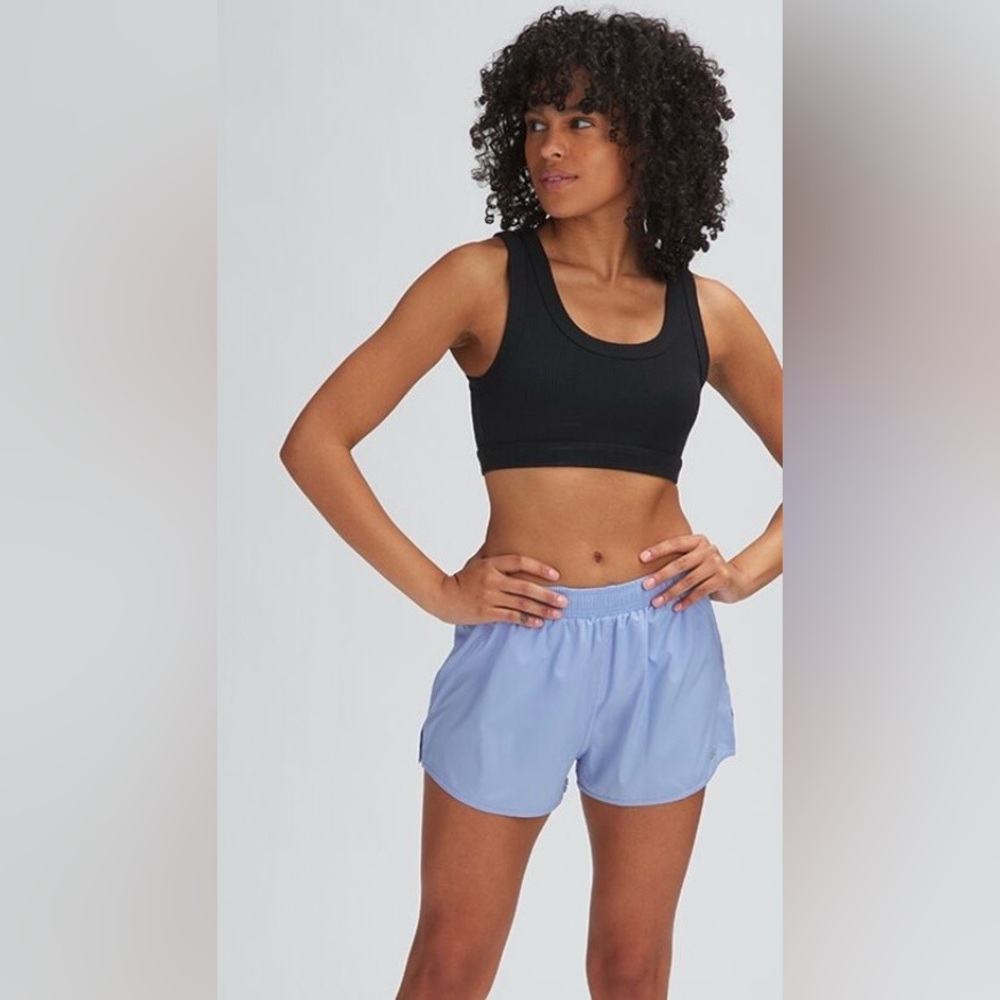 Alo Yoga Ribbed Black Wellness Bra | XS/S No Tag | Athletic Crop Sports Bra - Picture 3 of 13